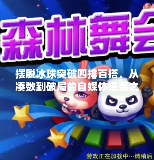 摆脱冰球突破四排百搭，从凑数到破局的自媒体逆袭之路,摆脱冰球突破四排百搭