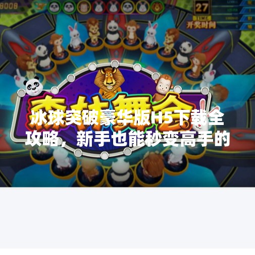 冰球突破豪华版H5下载全攻略，新手也能秒变高手的秘诀！冰球突破豪华版h5下载